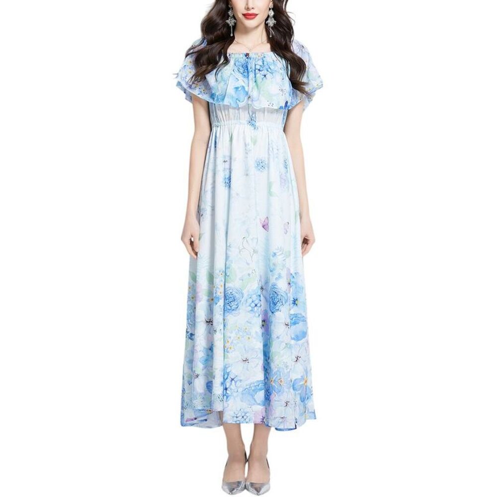 Elaine Womens Midi Dress